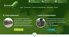 Desktop Screenshot of baumschule-hot.de